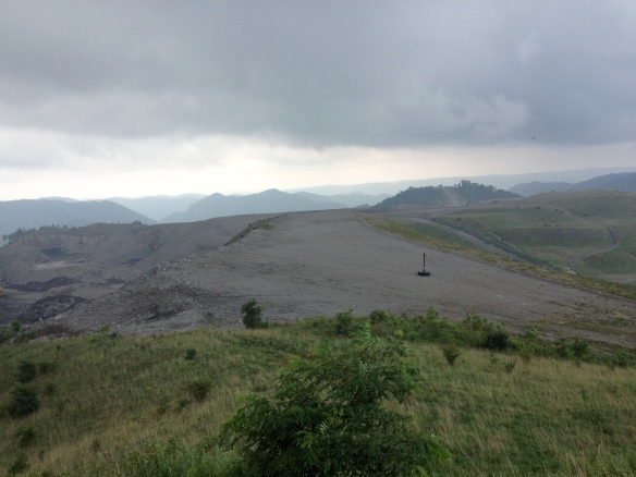 View from Kayford - Mountaintop Removal Site